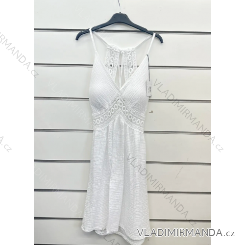 Trägerloses langes Partykleid für Damen (Einheitsgröße S/M) ITALIAN FASHION IMPSH2360055