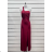 Ärmelloses langes Partykleid für Damen (S/M EINHEITSGRÖSSE) ITALIAN FASHION IMPSH245713