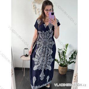 Ärmelloses langes Sommerkleid von Icecool für Damen (M/L-XL/2XL) AINUOSI ITALIAN FASHION IMB23H01