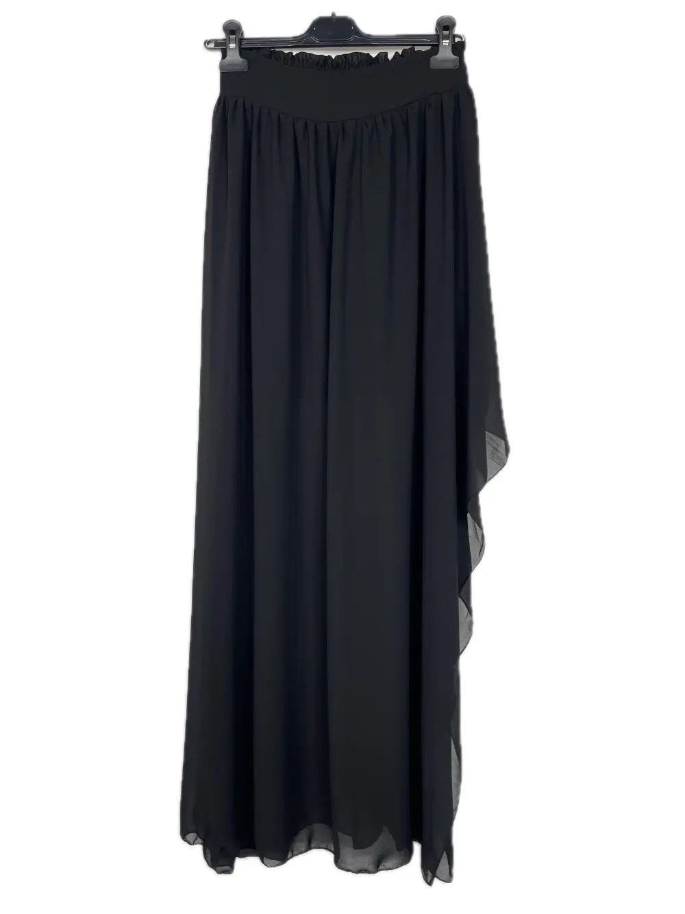 Langes ärmelloses Sommerkleid für Damen (Einheitsgröße S/M) ITALIAN FASHION IMPBB243449lx schwarz S / M