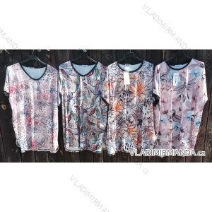 Tunika teplá dlouhý rukáv dámská nadrozměr (XL/2XL ONE SIZE)TURECKÁ MODA TME249100