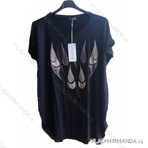 Kurzarm-Tunika für Damen (XL/2XL Einheitsgröße) TURKISH FASHION TME242106