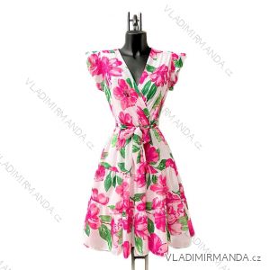 Langärmeliges Sommerkleid für Damen (Einheitsgröße S/M) ITALIAN FASHION IMPES238990