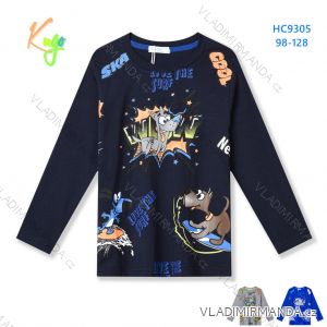 T-Shirt mit langen Ärmeln Kinder Mädchen Mädchen (98-128) KUGO HL9309