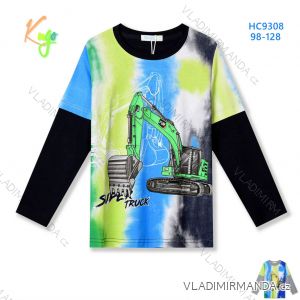 T-Shirt mit langen Ärmeln Kinder Mädchen Mädchen (98-128) KUGO HL9309