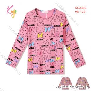 T-Shirt mit langen Ärmeln Kinder Mädchen Mädchen (98-128) KUGO HL9309