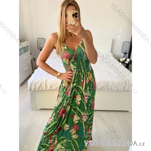 Langes trägerloses Sommerkleid von Icecool für Damen (M/L-XL/2XL) AINUOSI ITALIAN FASHION IMB23H02