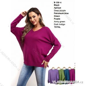 Damen-Langarmpullover (uni L / XL) ITALIAN MODA IM7191009