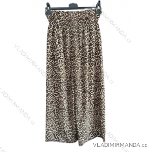 Lange Damen-Sommerhose mit Leopardenmuster (S/M/L Einheitsgröße) ITALIAN FASHION IMWCP24265