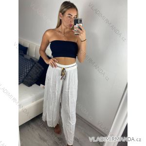 Lange Sommer-Haremshose für Damen (42/44/46 Einheitsgröße) ITALIAN FASHION IM424361