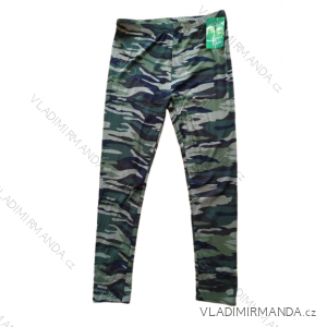 Leggings lange Tarnung Bambus Mädchen Mädchen (158-176) W.D. WD20WD-T-409