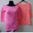 T-Shirt 3/4 Langarm Damen (uni) ITALIENISCHE Mode IMS003
