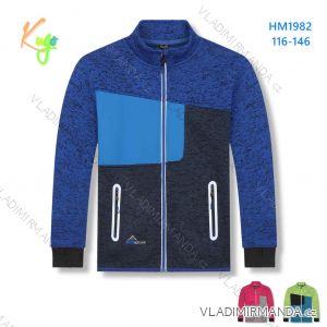 Reißverschluss-Sweatshirt Langarm Kinder Jugend Mädchen (116-146) KUGO FM8886