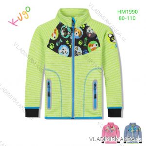 Sweatshirt mit Reißverschluss für Kinder, Kleinkinder, Mädchen und Jungen (80–110) KUGO HM1990N