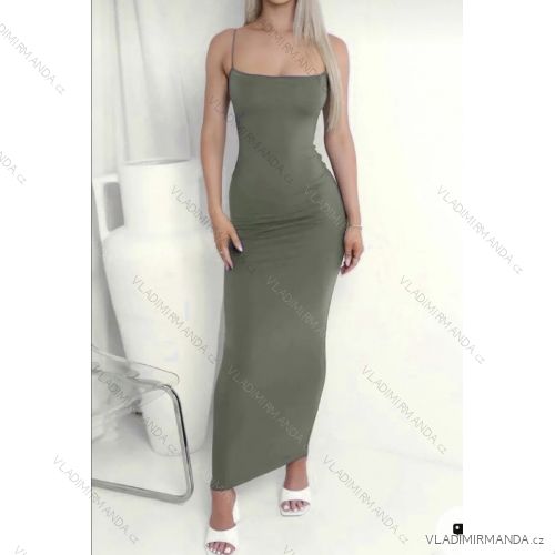 Langes trägerloses Pailletten-Partykleid für Damen (S/M EINHEITSGRÖSSE) ITALIAN FASHION IMPMD2360600