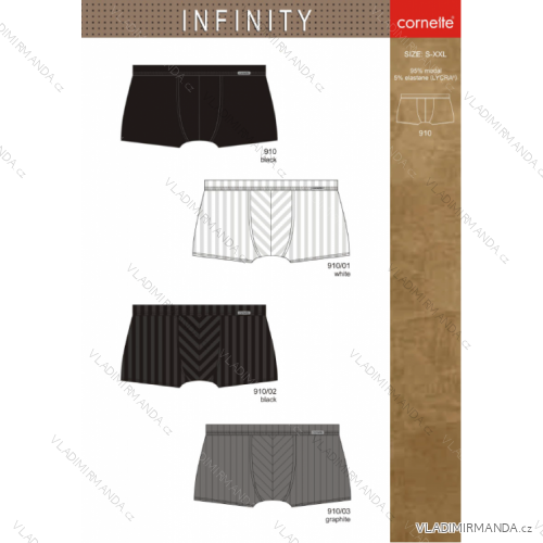 Boxers herren unendlich (s-2xl) CORNETTE INFINITY-910
