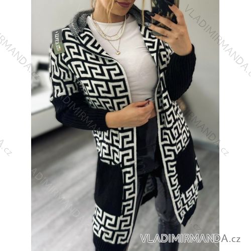 Cardigan Langarm Damen (L / XL ONE SIZE) ITALIAN FASHION IMD211124