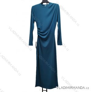 Langes, elegantes Langarmkleid für Damen (Einheitsgröße S/M) ITALIAN FASHION IMM24M20533