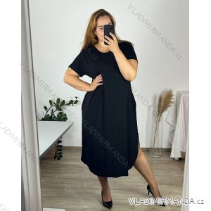 Sommerkleid, Langarm, Langarm, Damen (uni xl-3xl) ITALIENISCHER MODUS IM11917075