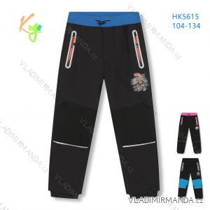 Softshellhose isoliert mit Fleece Kinder Mädchen und Jungen (104-134) KUGO HK1803-2