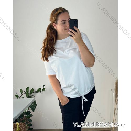 T-Shirt vayage Kurzarm Frauen (uni s / m) ITALIAN FASHIONIM420165 schwarz