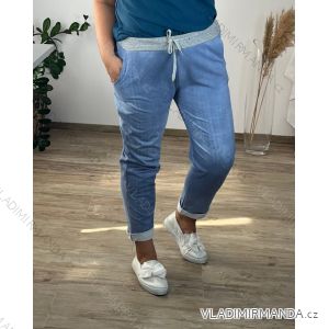 Lange Damen-Jogginghose in Übergröße (XL/2XL ONE SIZE) ITALIAN FASHION IMN22082/DR