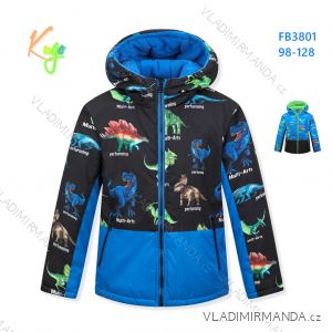 Wintersport-Skijacke mit lumbalem Schneegürtel Kinder T-Shirt (98-128) KUGO TB263