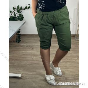 Shorts Shorts Stretch Damen Übergröße (2XL/3XL/4XL ONE SIZE) ITALIAN FASHION IM424KEJSY