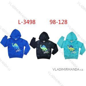 Kinder-Fleece-Sweatshirt mit Reißverschluss für Mädchen (98-128) SEASON SEZ22X2315