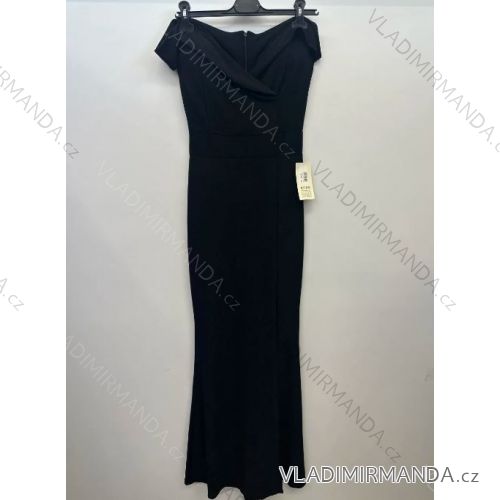 Langes Carmen-Partykleid für Damen (Einheitsgröße S/M) ITALIAN FASHION IMPSH24V6048