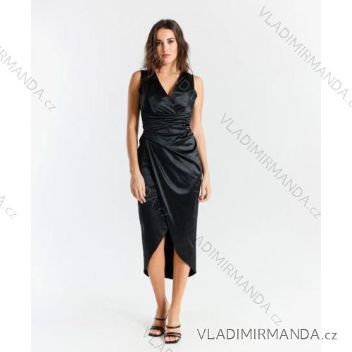 Elegantes Abendkleid für Damen mit Trägern (S/M EINHEITSGRÖSSE) ITALIAN FASHION IMPSH246479