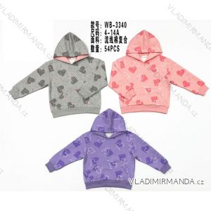 Sweatshirt Outdoor Langarm Kinder Jugend Mädchen (116-152) WOLF B2347