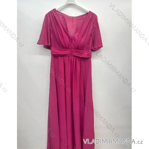 Elegantes Langarm-Partykleid für Damen in Übergröße (42/44/46 EINHEITSGRÖSSE) ITALIAN FASHION IMPSH2450278