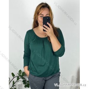 Šaty oversize krátký rukáv dámské nadrozměr (4XL/5XL ONE SIZE) ITALSKÁ MÓDA IM422026