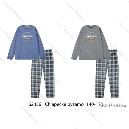 Langer Pyjama für Jungen (140-170) WOLF S2356