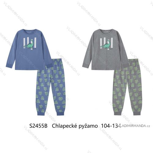 Pyjamas lange Hosen für Kinder und Jungen (104-134) WOLF S2755