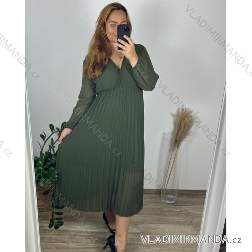 Ärmelloses Sommerkleid für Damen (UNI SL) ITALIAN FASHION IMK201505107