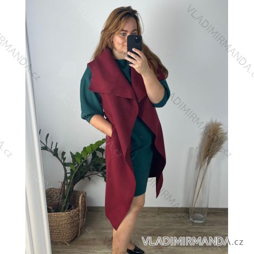 Langarmjacke (Einheitsgröße) ITALIAN MODA IMC17324 L / XL Wein