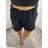 Sommer-Musselin-Shorts und Top-Set für Damen (Einheitsgröße S/M) ITALIAN FASHION IMWY23099