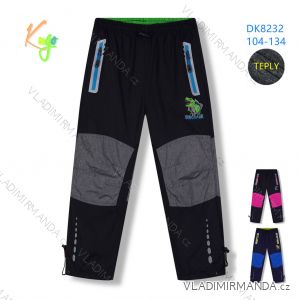 Softshellhose isoliert mit Fleece Kinder Mädchen und Jungen (104-134) KUGO HK1803-2