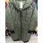 Damen-Kapuzenjacke in großen Größen (XL/2XL ONE SIZE) ITALIAN FASHION IM422684