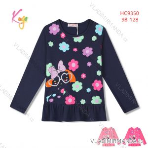 T-Shirt mit langen Ärmeln Kinder Mädchen Mädchen (98-128) KUGO ML7227