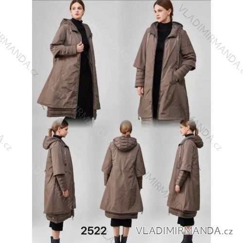 Damen-Kapuzenjacke in großen Größen (XL/2XL ONE SIZE) ITALIAN FASHION IM422684