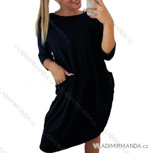 Ärmelloses Sommerkleid für Damen (UNI SL) ITALIAN FASHION IMK201505107