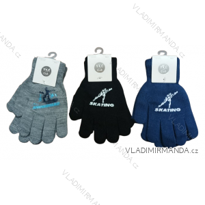 Fingerhandschuhe für Kinder und Jungen (14–16), hergestellt in Polen, PV3240108G