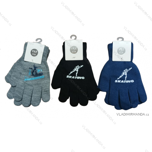 Fingerhandschuhe für Kinder und Jungen (14–16), hergestellt in Polen, PV3240108G