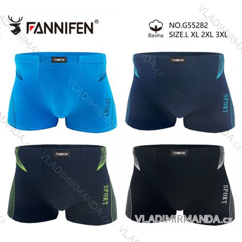 Herren-Boxershorts aus Baumwolle (L-3XL) PESAIL PES24G55282