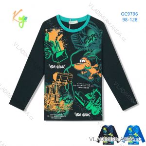 T-Shirt Langarm mit Pailletten Kinder Jugendliche Mädchen (116-146) KUGO B3258