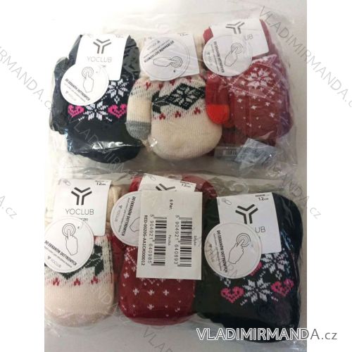 Handschuhe Fäustlinge mit Schnürsenkel Babywelpen (10-12-14-16cm) YOCLUB YO23R-0020G