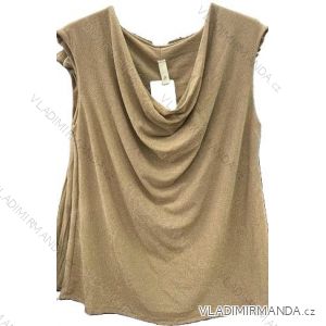 Elegantes ärmelloses T-Shirt für Damen (Einheitsgröße S/M/L) ITALIAN FASHION IMM24M6341